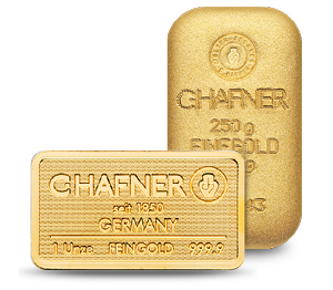 Hafner Recycling Goldbarren